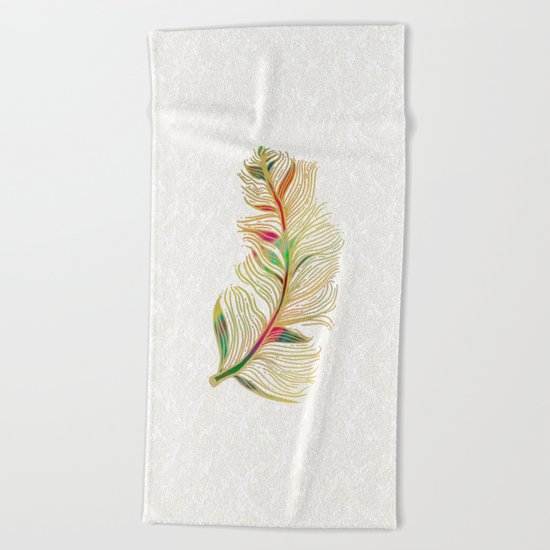Feather Beach Towel