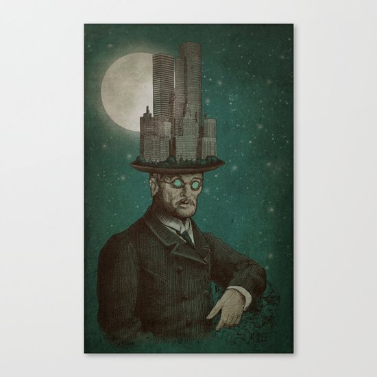 The Architect (colour option) Canvas Print