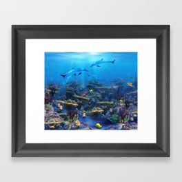Lost Ocean Framed Art Print