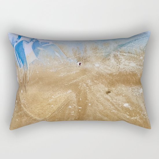 Take me to the beach, Leave me there alone Rectangular Pillow