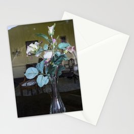 Flower reflection Stationery Card