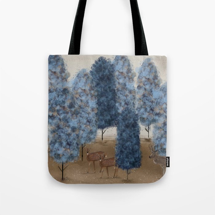 blueberry wood Tote Bag