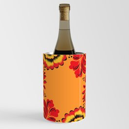 embroidered flowers Wine Chiller