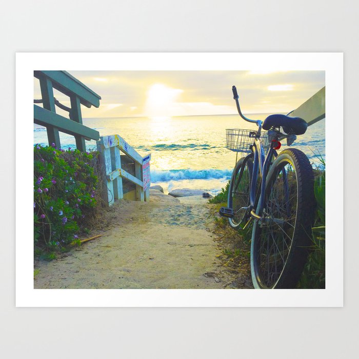 La Jolla Sunset Art Print