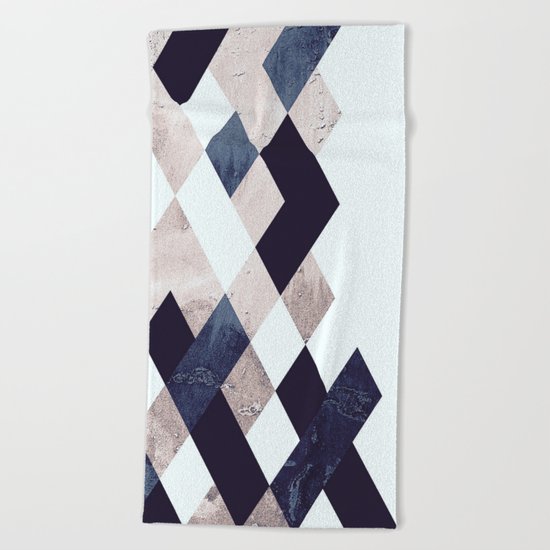 Burlesque texture Beach Towel