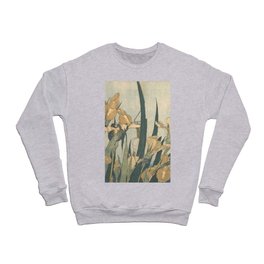 Hokusai, Grasshopper and Iris Crewneck Sweatshirt
