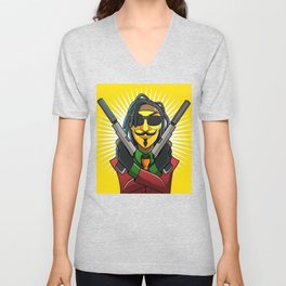 Casa de papel V Neck T Shirt