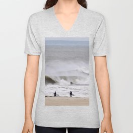 NYC SURF V Neck T Shirt