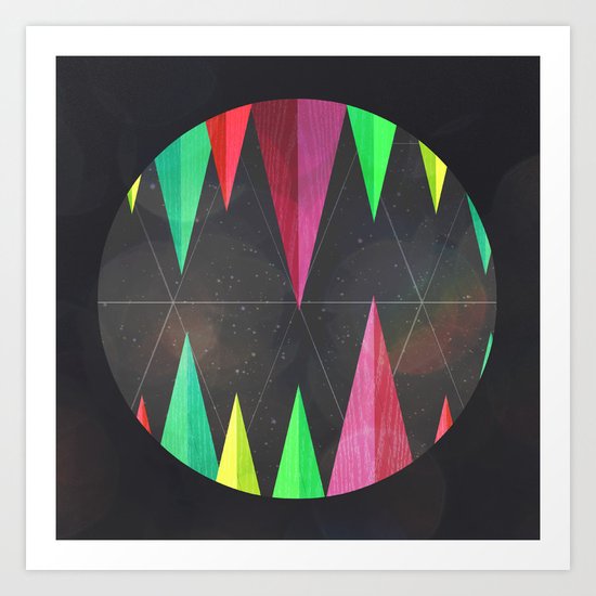 Wood Teeth Art Print