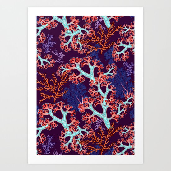 coral dream Art Print