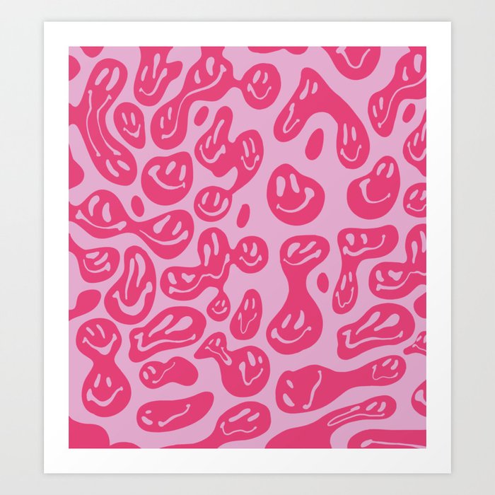 Pink Stitch | Art Print