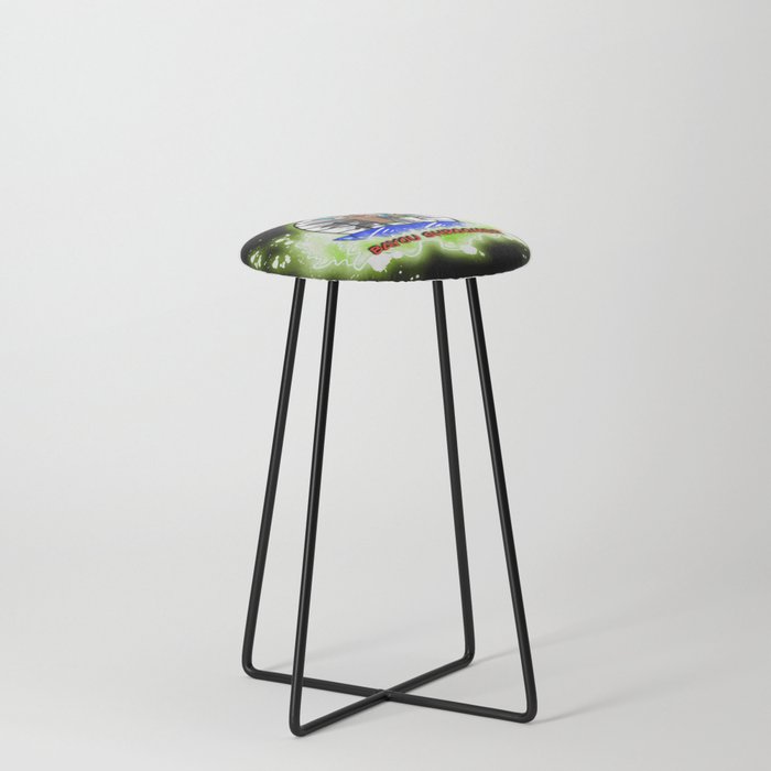 Black Bayou Shroomer Counter Stool