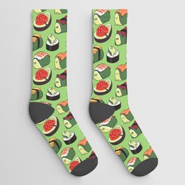 Sushi Avocado Socks