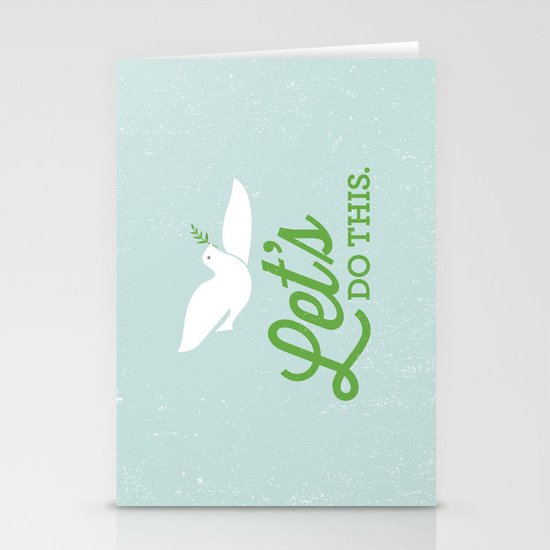 Let's Do This. Stationery Cards