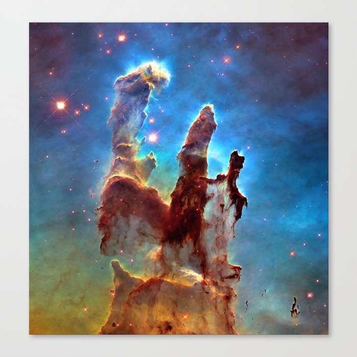 Pillars of Creation Eagle Nebula Canvas Print