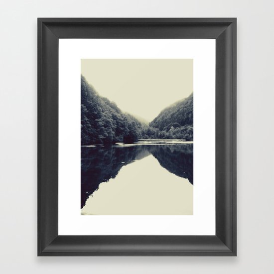 The Lake Framed Art Print