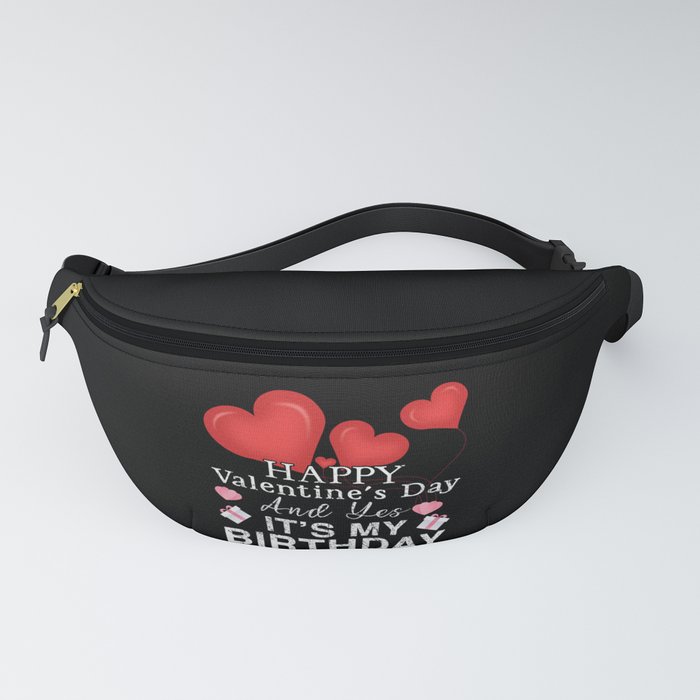 Birth Heart Day Happy Valentines Day Fanny Pack