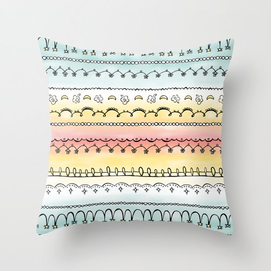 Frills & Fancies Throw Pillow