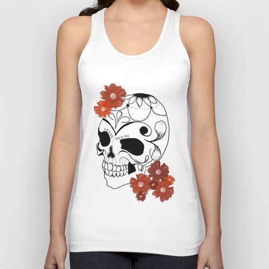 Sugar Skull Unisex Tank Top
