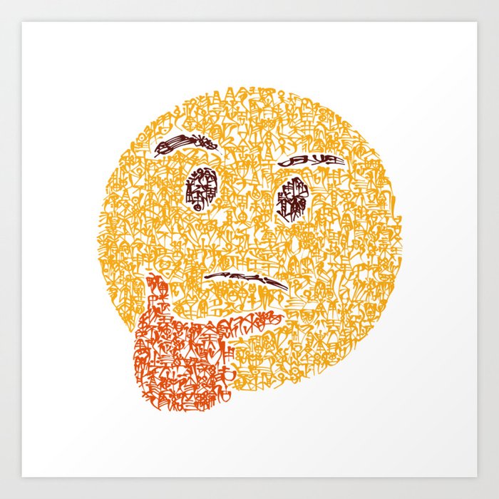 Thinking Face Emoji Funny Meme | Art Board Print