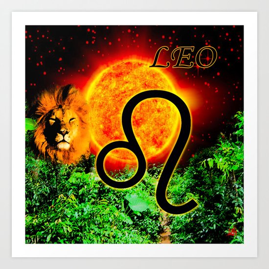 Leo Art Print