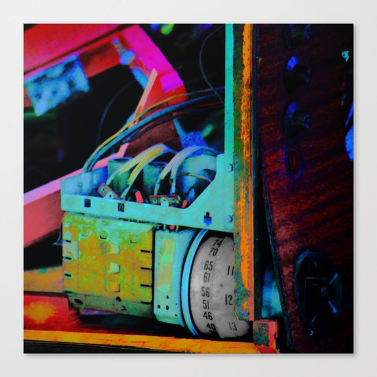 Murder Shack Electronics Canvas Print