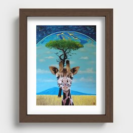 Earth Consciousness 19 Recessed Framed Print
