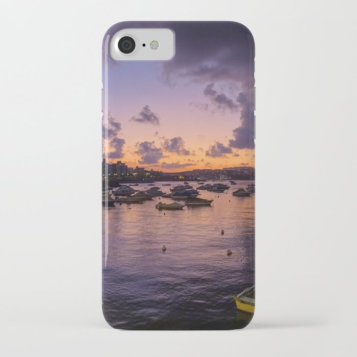 St. Paul's Bay by night in Malta iPhone Case