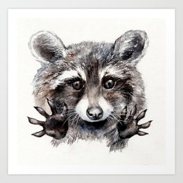 Magic! // Raccoon Art Print