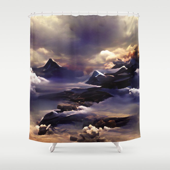 Cloud Valley Shower Curtain