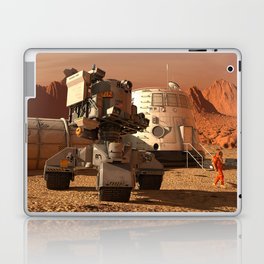 Mars colony. Expedition on alien planet. Life on Mars Laptop & iPad Skin