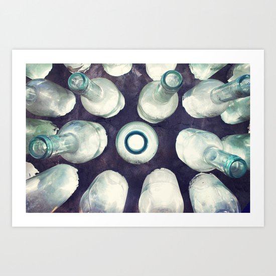 Bottles of Light Art Print