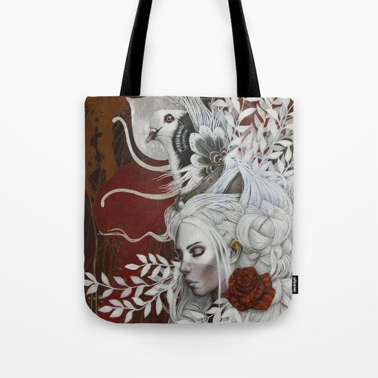 Pigeon voyageur Tote Bag