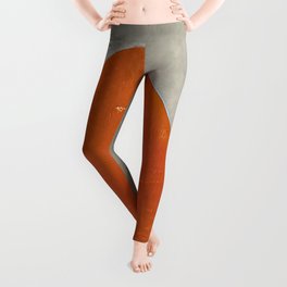 Minimalist Abstract Artwork created by an Artifical Intelligence Leggings
