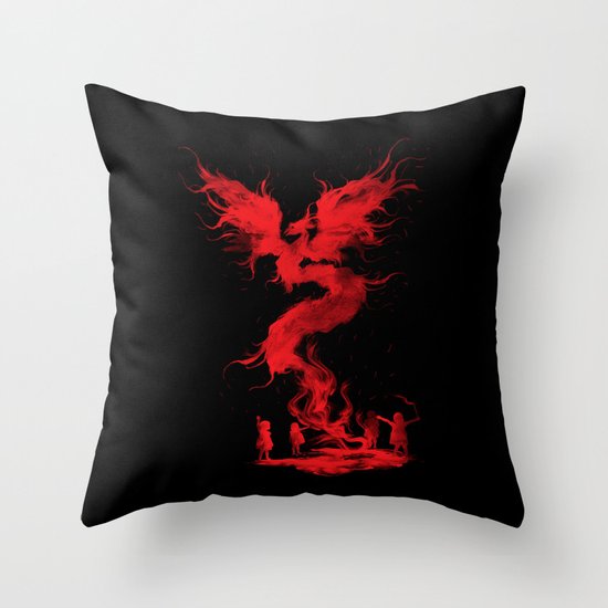 Let's the magic begin... Throw Pillow