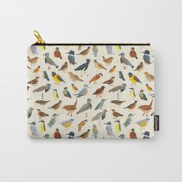 Great collection of birds illustrations  Carry-All Pouch | Curated, Pattern, Colorful, Wildlife, Handmade, Catalogue, Birding, Species, Biodiversity, Patagonia 