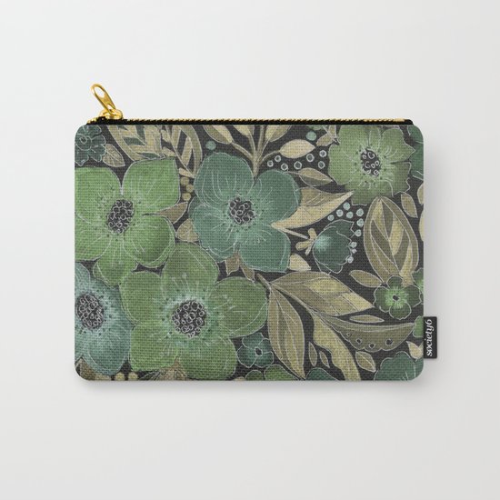 Watercolor . Night . Carry-All Pouch