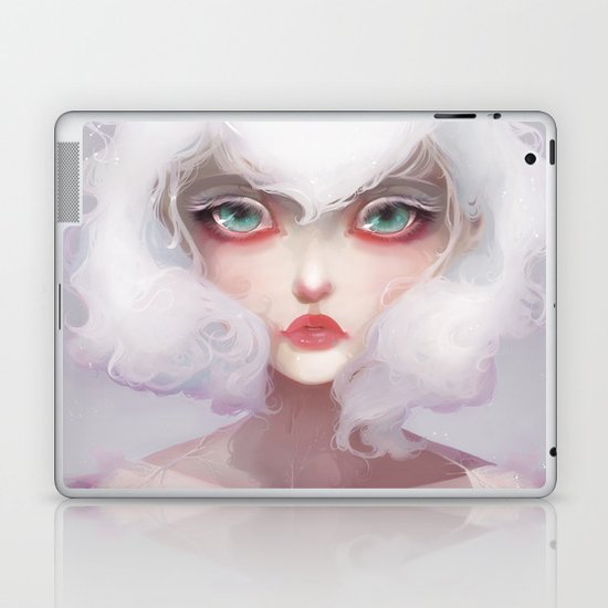 Le coeur des crocus... Laptop & iPad Skin