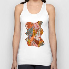 Tropical Exotic Floral Jungle Unisex Tank Top