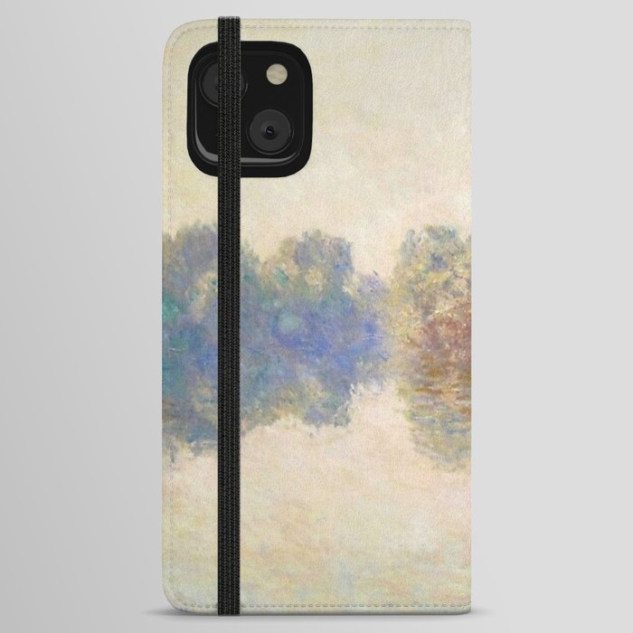 Claude Monet - The Seine at Giverny (1897) iPhone Wallet Case