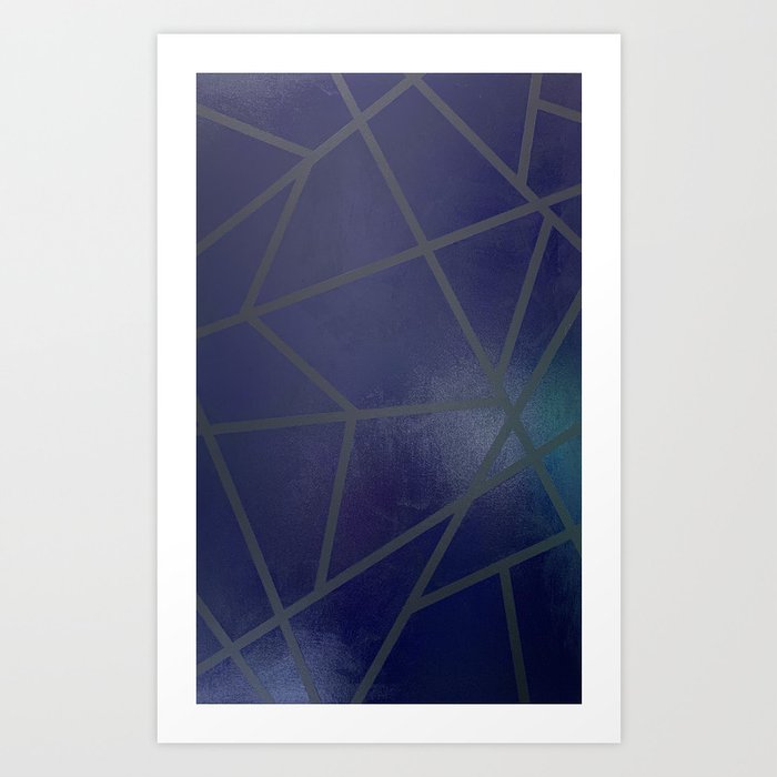 Shards Of Time One Art Print