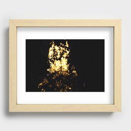 Abstract Eiffel Tower Recessed Framed Print