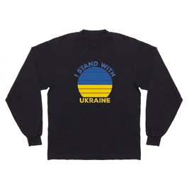 I Stand With Ukraine Long Sleeve T-shirt