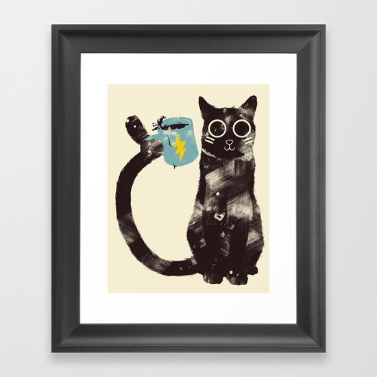 On Drugs Framed Art Print