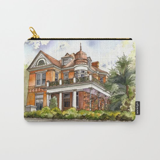 Stately Manor House Carry-All Pouch