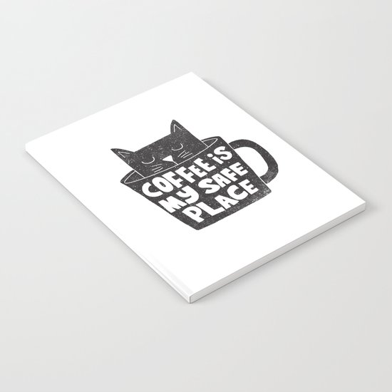 coffee is my safe place Notebook