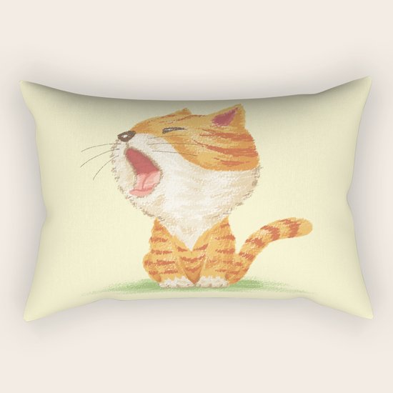 Cat Rectangular Pillow