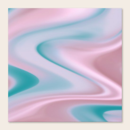 Silk Curves Canvas Print