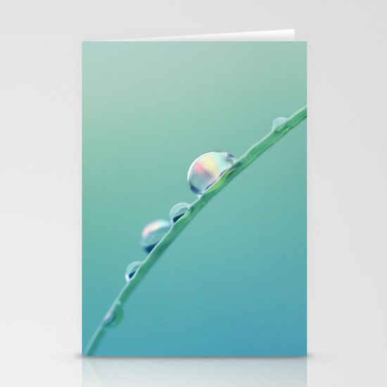 Rainbow in Every Drop Stationery Cards