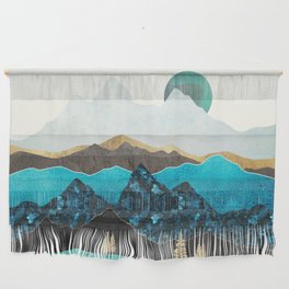 Teal Afternoon Wall Hanging